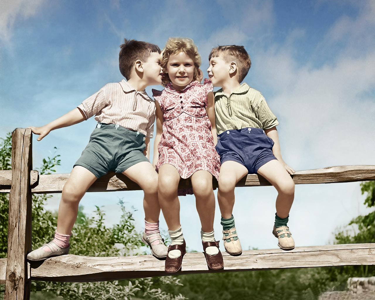 Счастливые советские дети