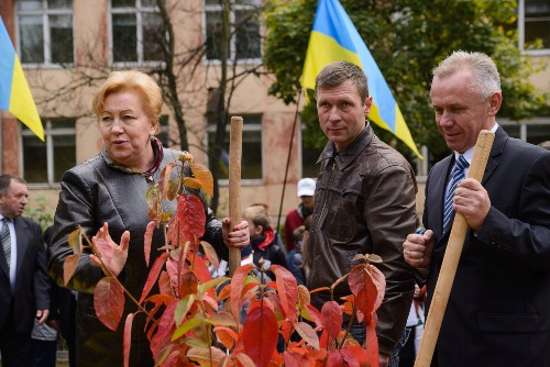 Лідери "Заступу" у Львові вшанували пам'ять українських воїнів, загиблих в зоні АТО