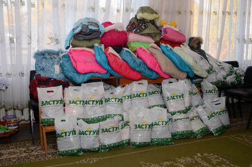 Активисты "Заступа" провели благотворительную акцию в Харьковском доме ребенка