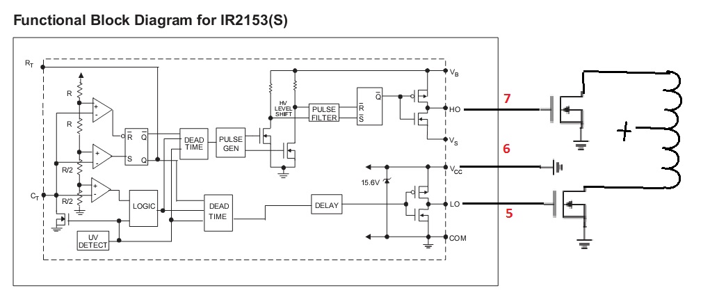 Ir21844s схема усилителя