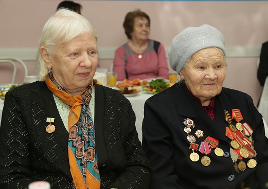 Бойцы вспоминают минувшие дни…
