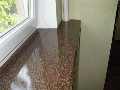 Подоконники из искусственного камня Подоконники из искусственного камня