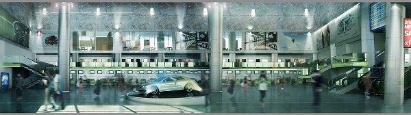 Одесский аэропорт представил проект интерьера нового терминала