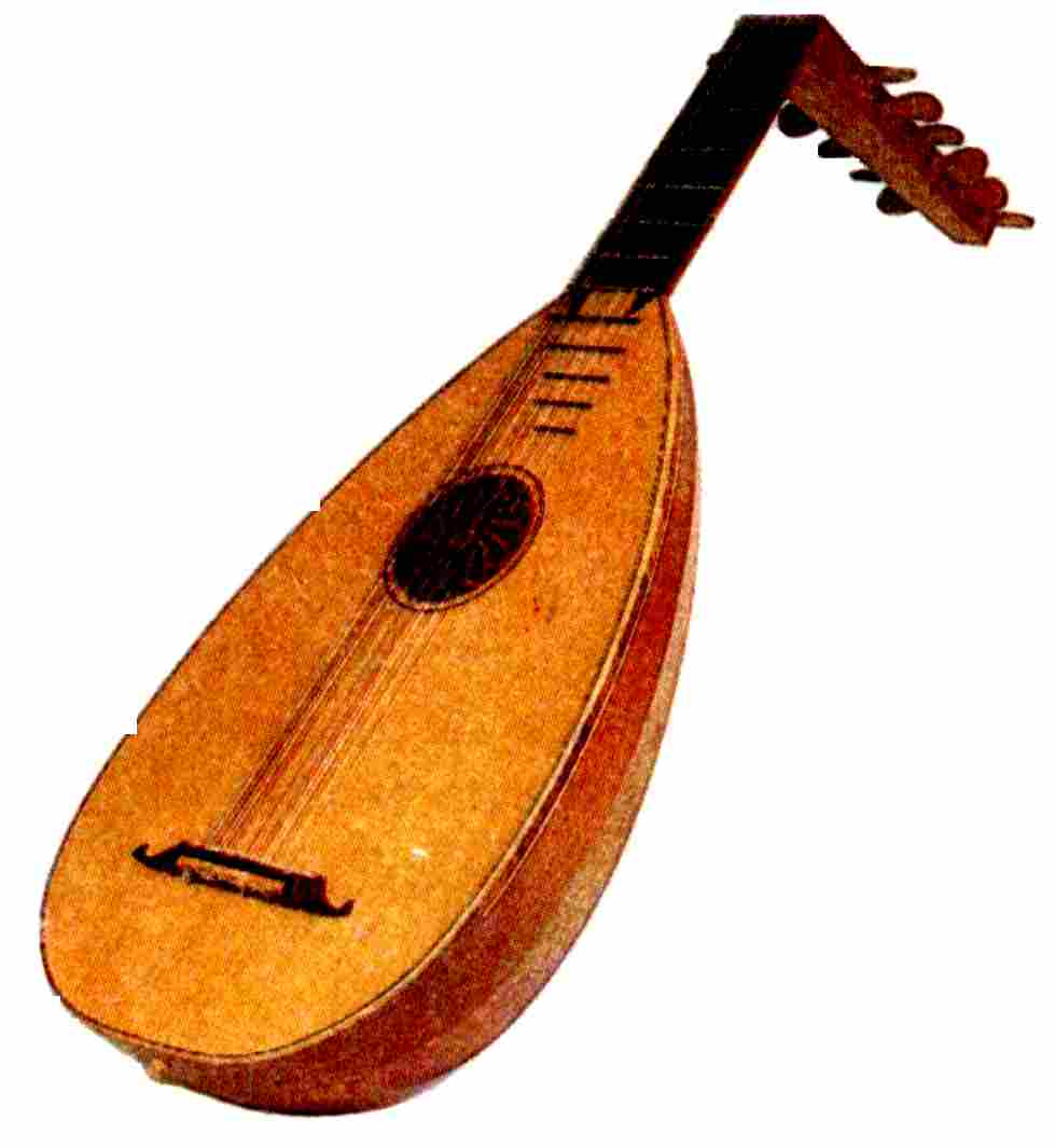 Древняя лютня музыкальный инструмент