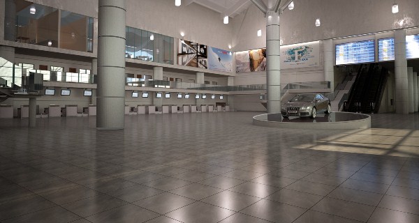 Одесский аэропорт представил проект интерьера нового терминала