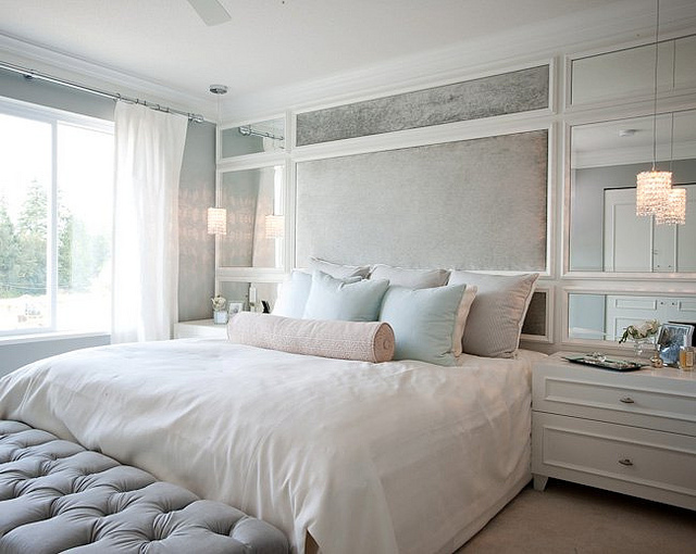 белая спальня фото