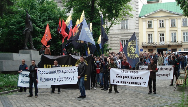 У Львові активісти вимагали прискорити проведення конституційної реформи