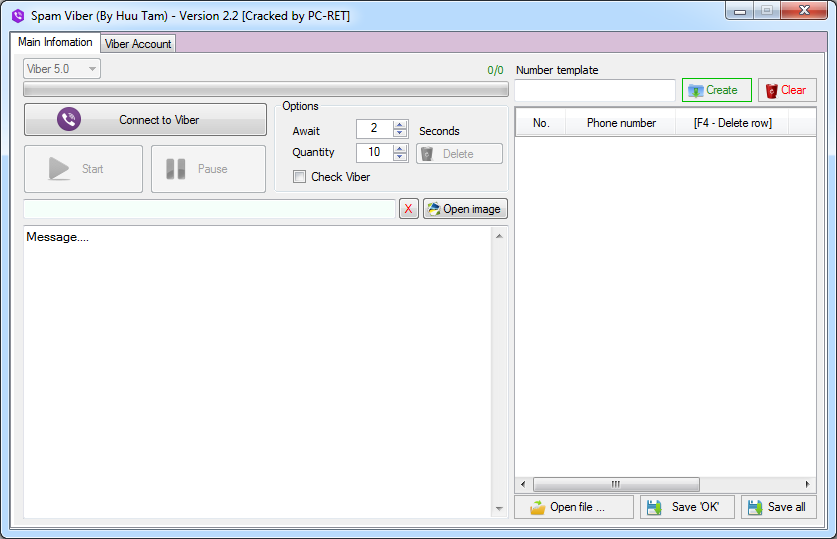 Viber Sender Elite V2