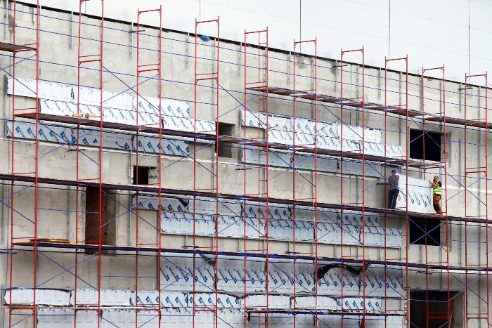 Строительство нового терминала Международного аэропорта Одесса идет в три смены