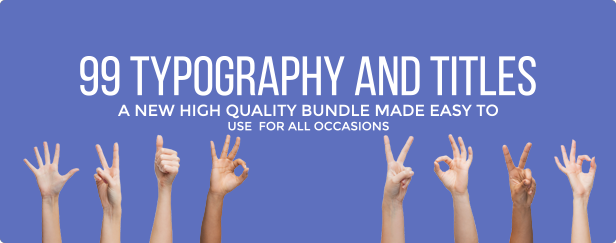 99 Titles Animation Pack - 1