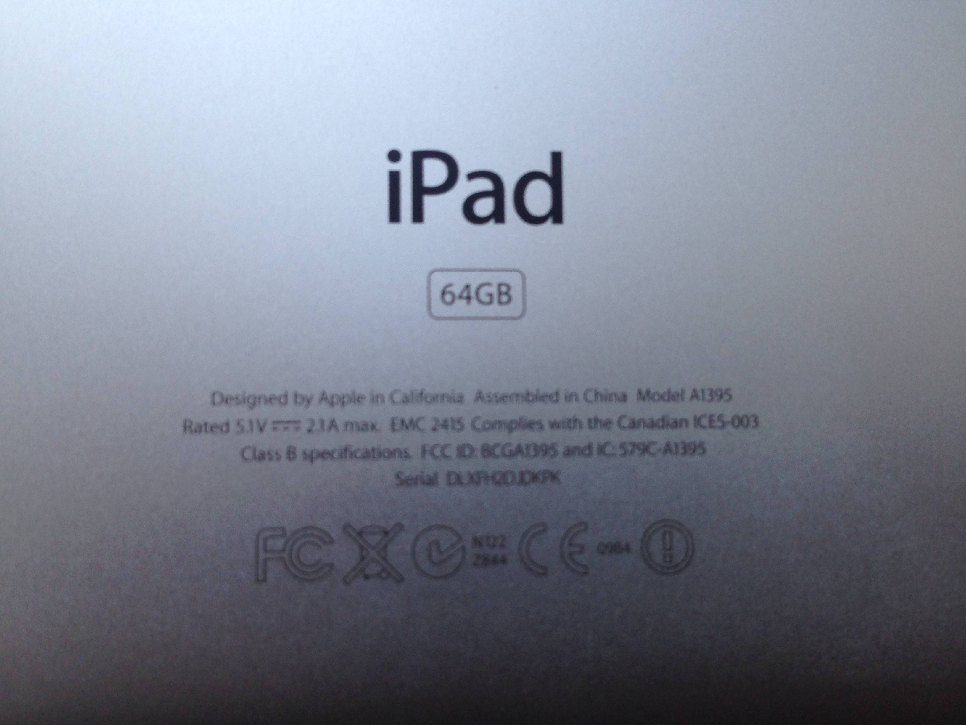 Ipad a1430