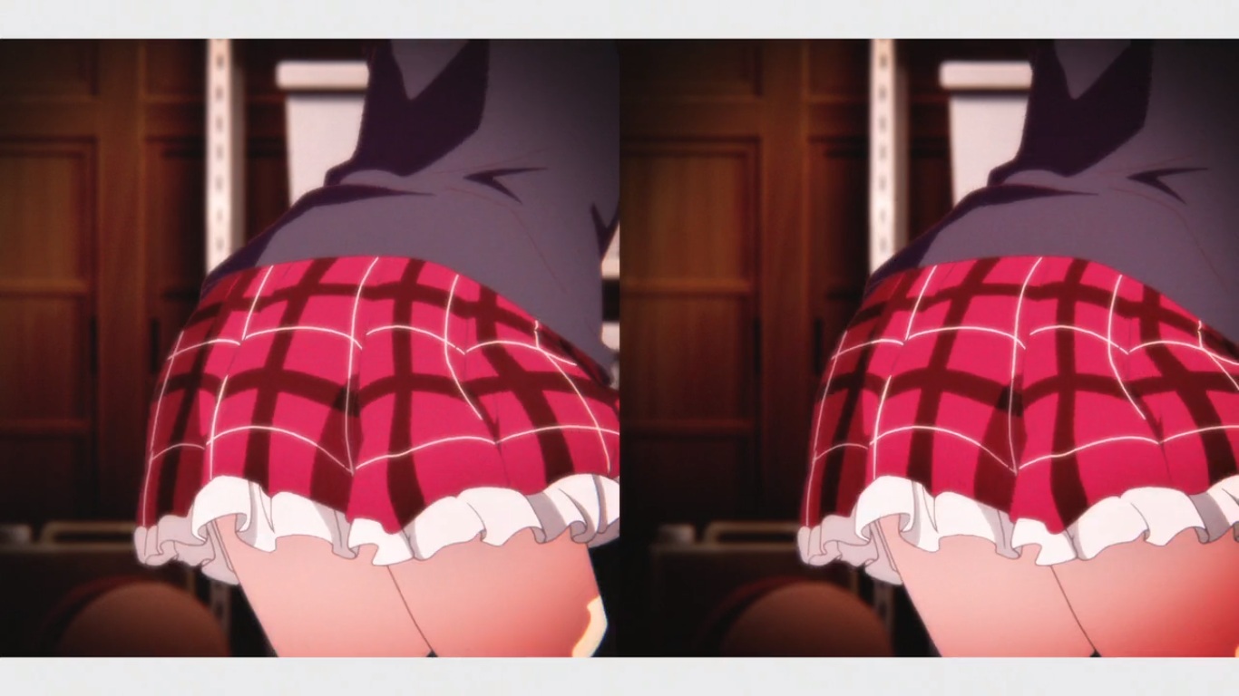 Anime girl twerk