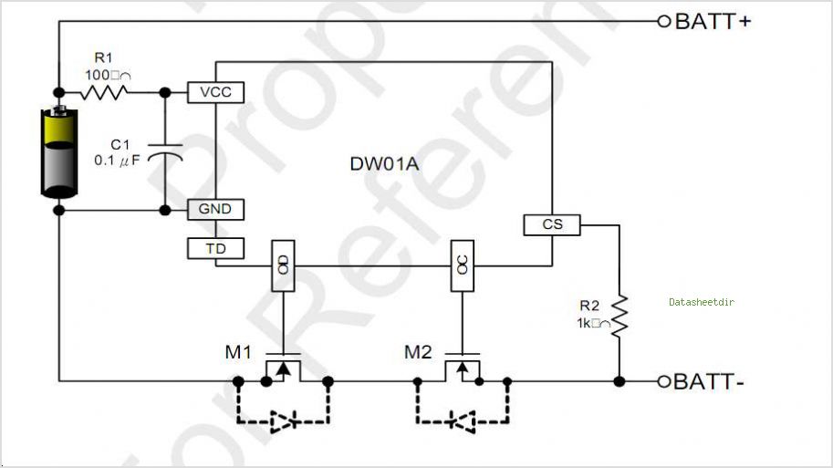 Dw01 схема включения