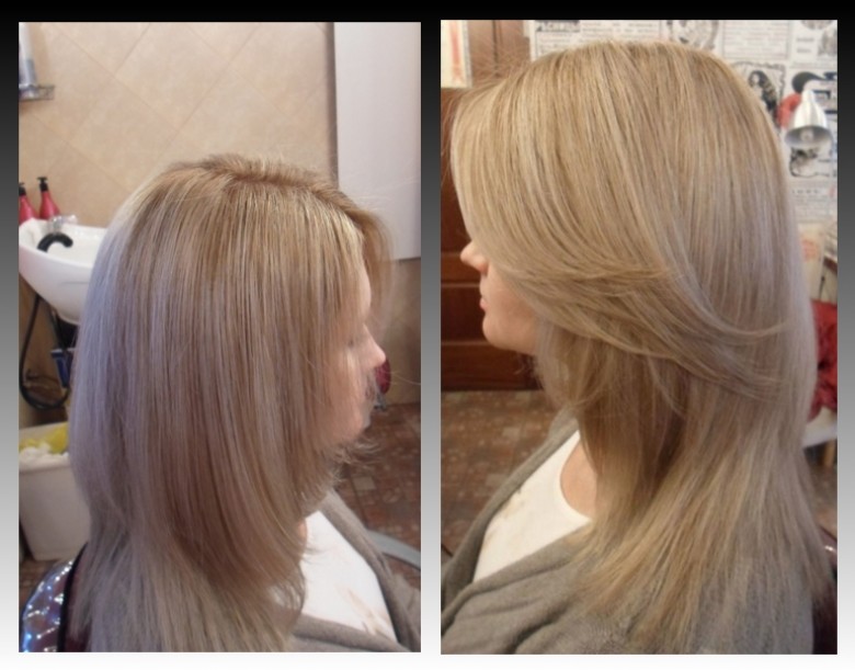 Фото бежево русый цвет волос фото до и после