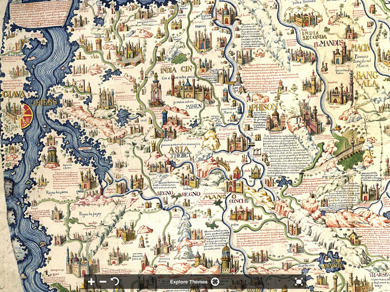 Древняя карта. Карта Европы средневековья старинная.