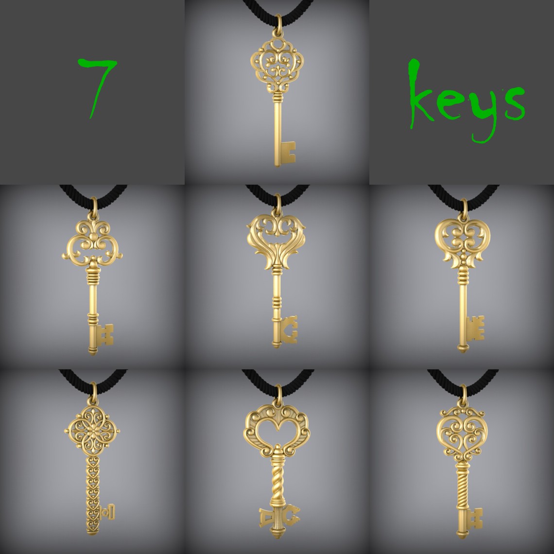 7 keys