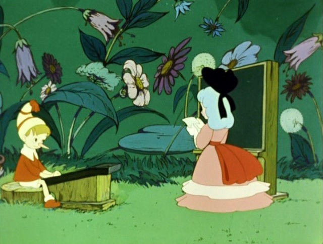 Мальвина учит буратино картинки для детей