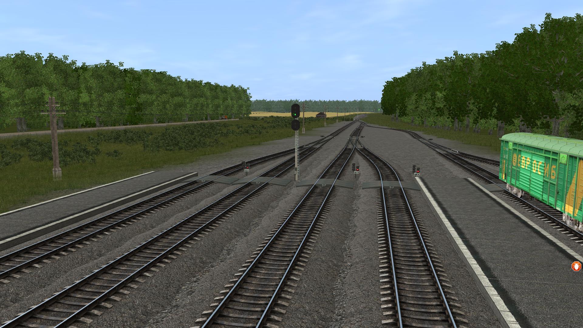 Карта сквозь горы для trainz 2012