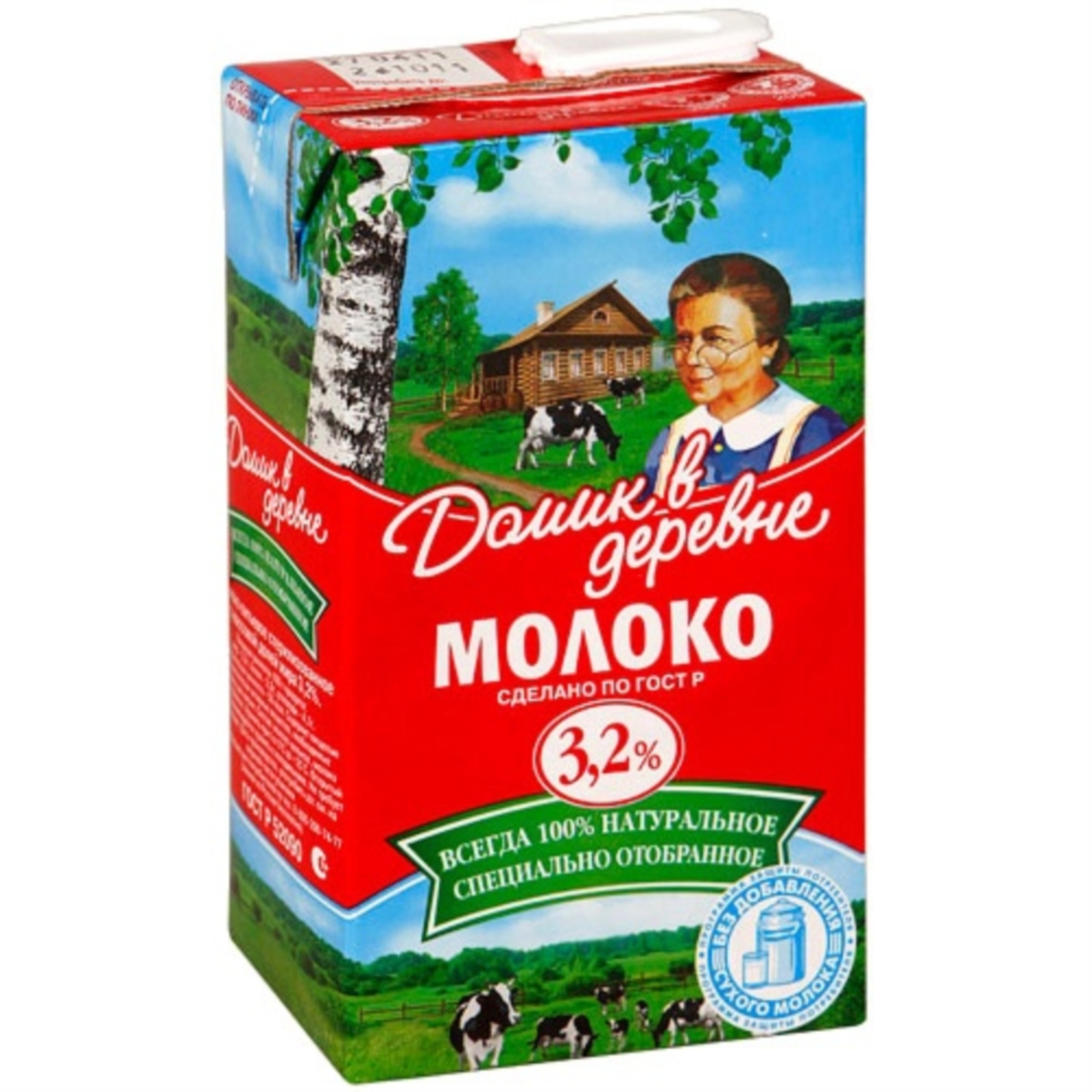 Молоко домик. Молоко домик в деревне стерилизованное 3.2%, 0.95 л. Молоко стер. 