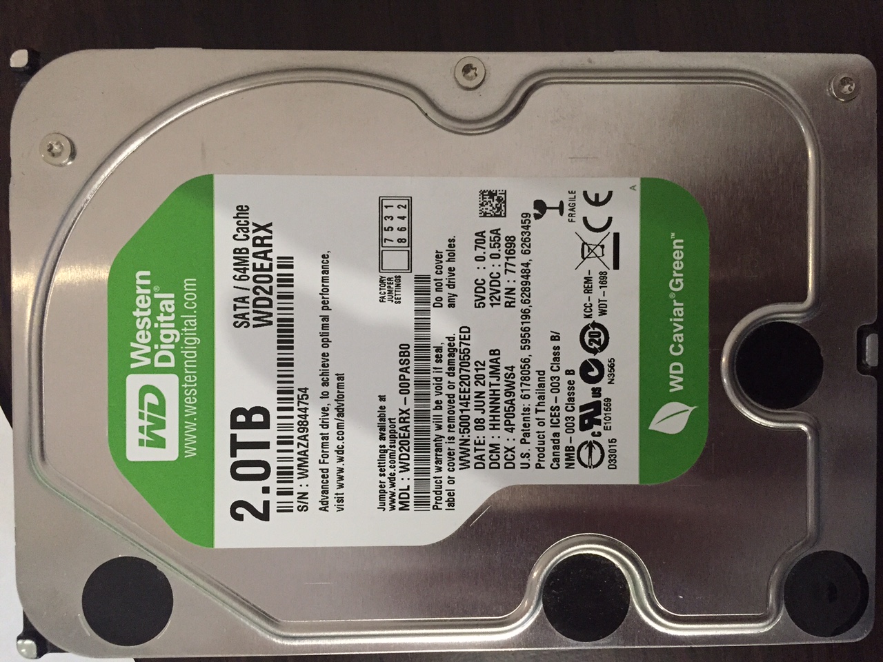 Диск wd тб. Жесткий диск Western Digital WD Green 2 TB. Жесткий диск Western Digital WD Green 1,5 TB. HDD Western Digital 2tb. Жесткий диск WD Green 1 TB 32 характеристики.