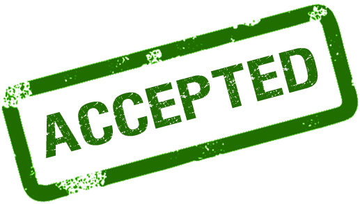 Одобрено гиф. Печать принят. Штамп принят. Надпись одобрено. Надпись принят